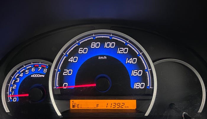 2017 Maruti Wagon R 1.0 VXI, Petrol, Manual, 11,482 km, Odometer Image