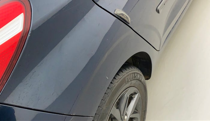 2019 Hyundai GRAND I10 NIOS SPORTZ AMT 1.2 KAPPA VTVT, Petrol, Automatic, 76,421 km, Right quarter panel - Minor scratches