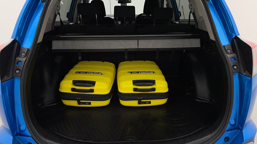 2017 Toyota RAV4 Gx (2WD), Automatic, 60833 km, Boot Inside View with Luggage