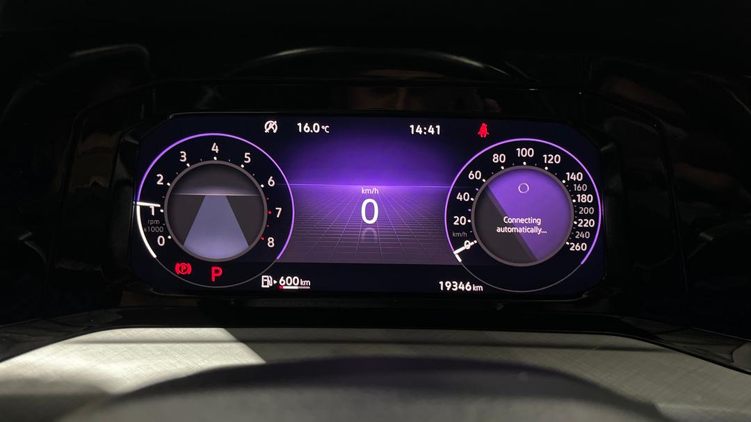 2022 Volkswagen Golf 110tsi Life, Automatic, 19346 km, Odometer View