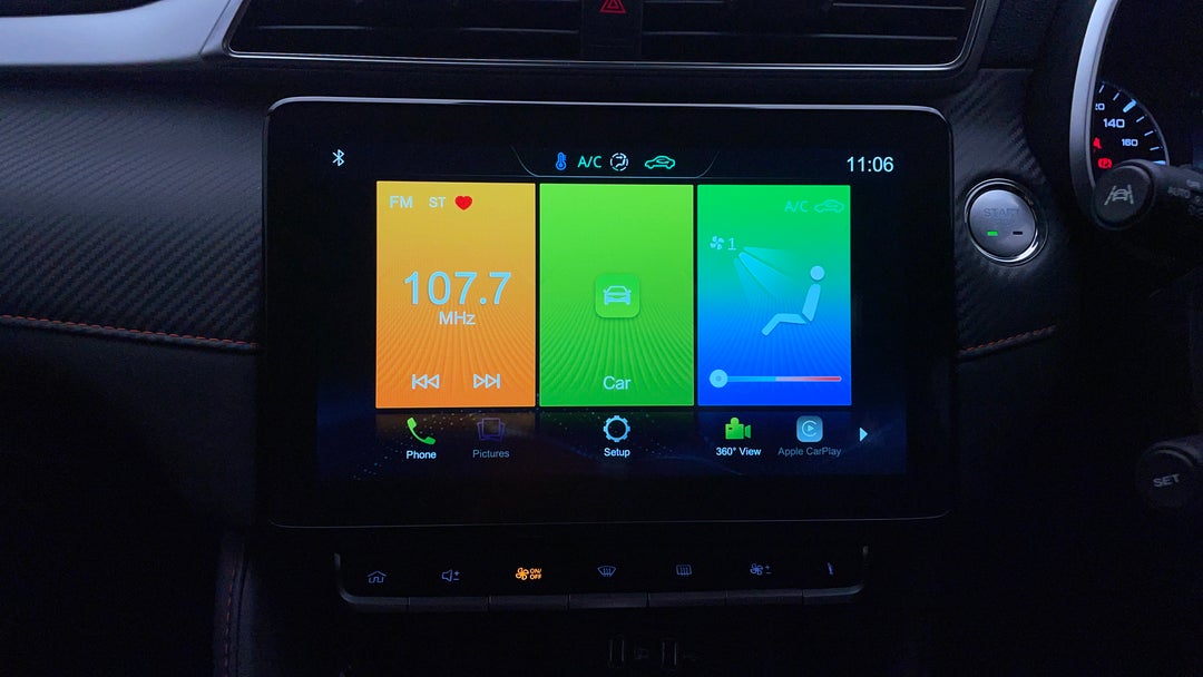 2023 MG Zst Core, Automatic, 11381 km, Infotainment System