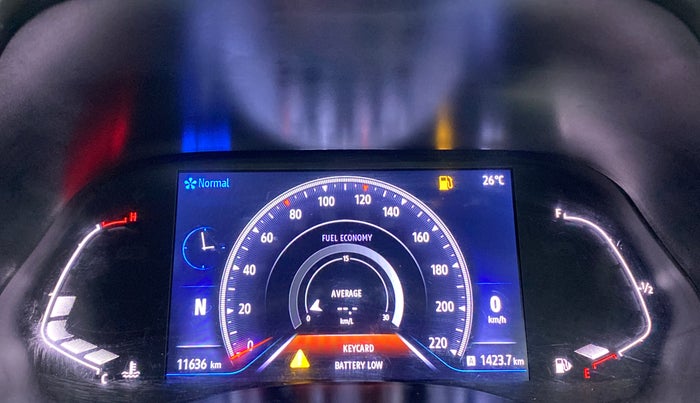 2021 Renault Kiger RXZ AMT, Petrol, Automatic, 11,636 km, Odometer Image
