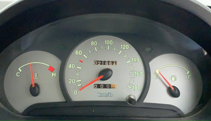 2014 Hyundai Santro Xing GL PLUS, Petrol, Manual, 21,763 km, Odometer Image