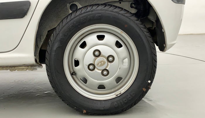 2014 Hyundai Santro Xing GL PLUS, Petrol, Manual, 21,763 km, Left Rear Wheel
