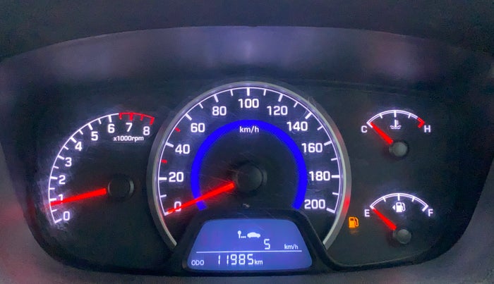 2018 Hyundai Grand i10 MAGNA 1.2 KAPPA VTVT, Petrol, Manual, 11,985 km, Odometer Image