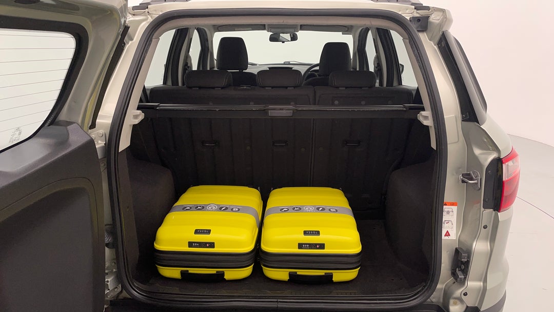 Boot Inside View with Luggage