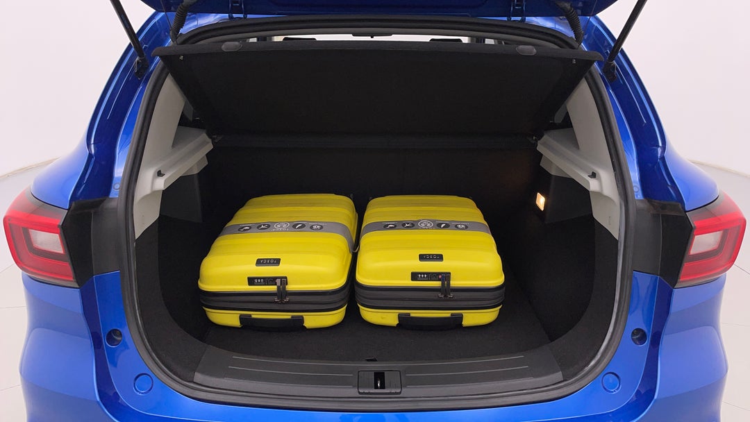 Boot Inside View with Luggage