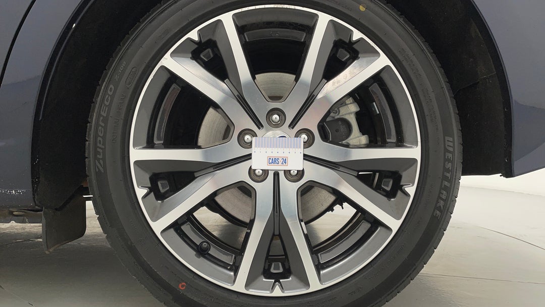 Wheels Rim Rear LHS Gutter Rash