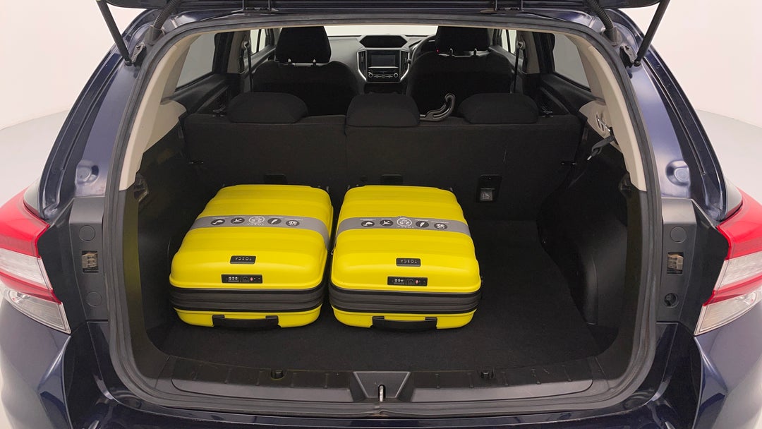 Boot Inside View with Luggage