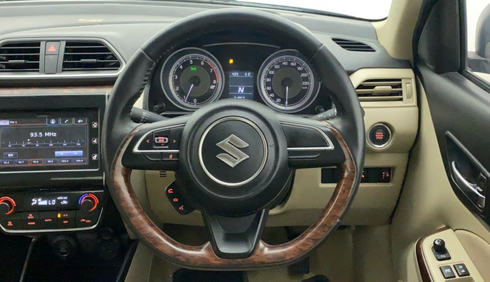 2018 Maruti Dzire ZXI PLUS AMT, Petrol, Automatic, 31,957 km, Steering Wheel Close Up