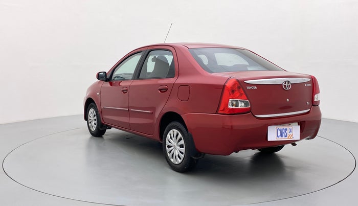 2012 Toyota Etios G, Petrol, Manual, 62,781 km, Left Back Diagonal