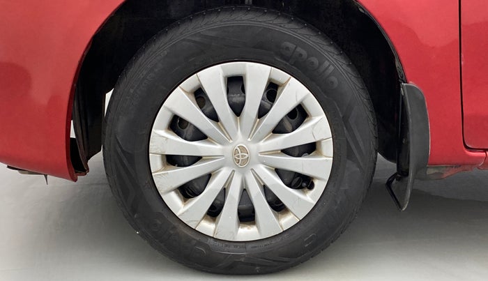 2012 Toyota Etios G, Petrol, Manual, 62,781 km, Left Front Wheel