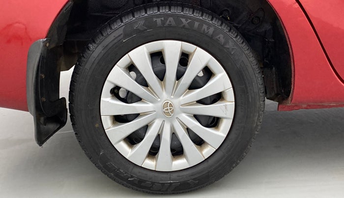 2012 Toyota Etios G, Petrol, Manual, 62,781 km, Right Rear Wheel