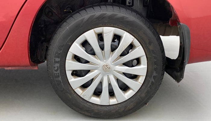 2012 Toyota Etios G, Petrol, Manual, 62,781 km, Left Rear Wheel