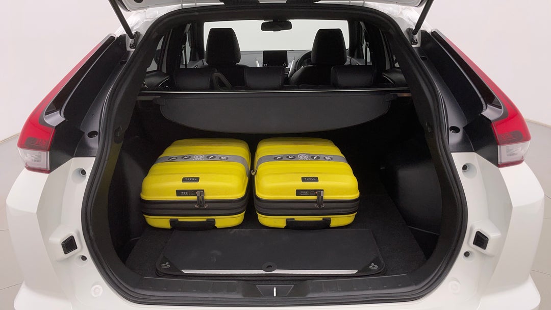 Boot Inside View with Luggage