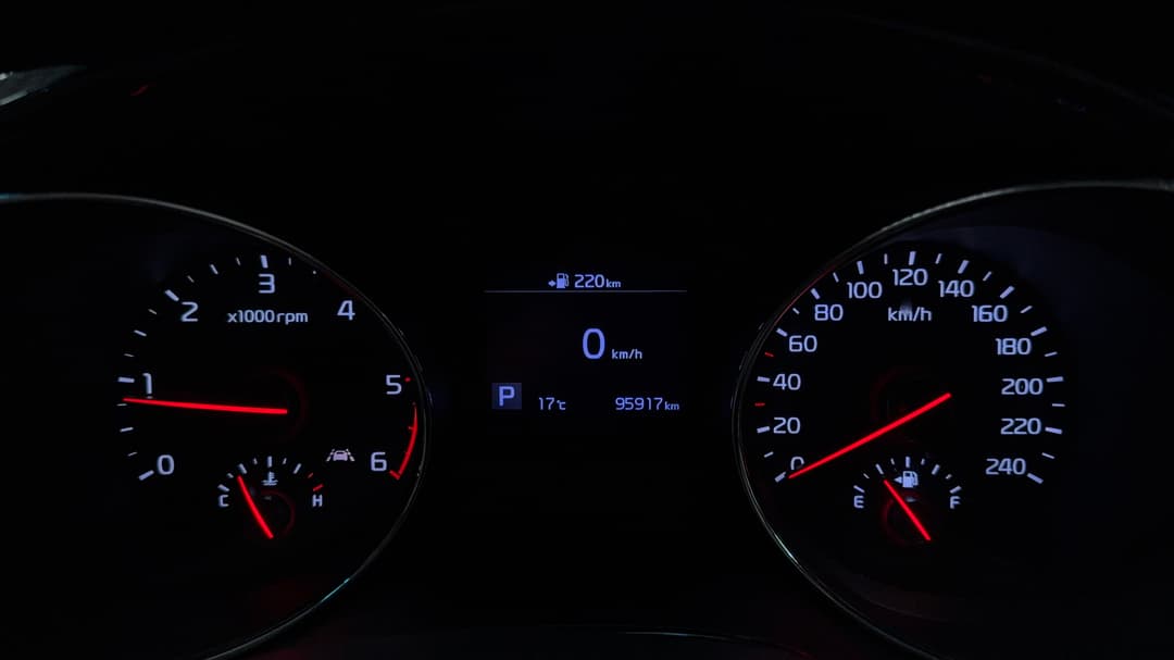 2019 Kia Carnival Sli, Automatic, 95917 km, Odometer View