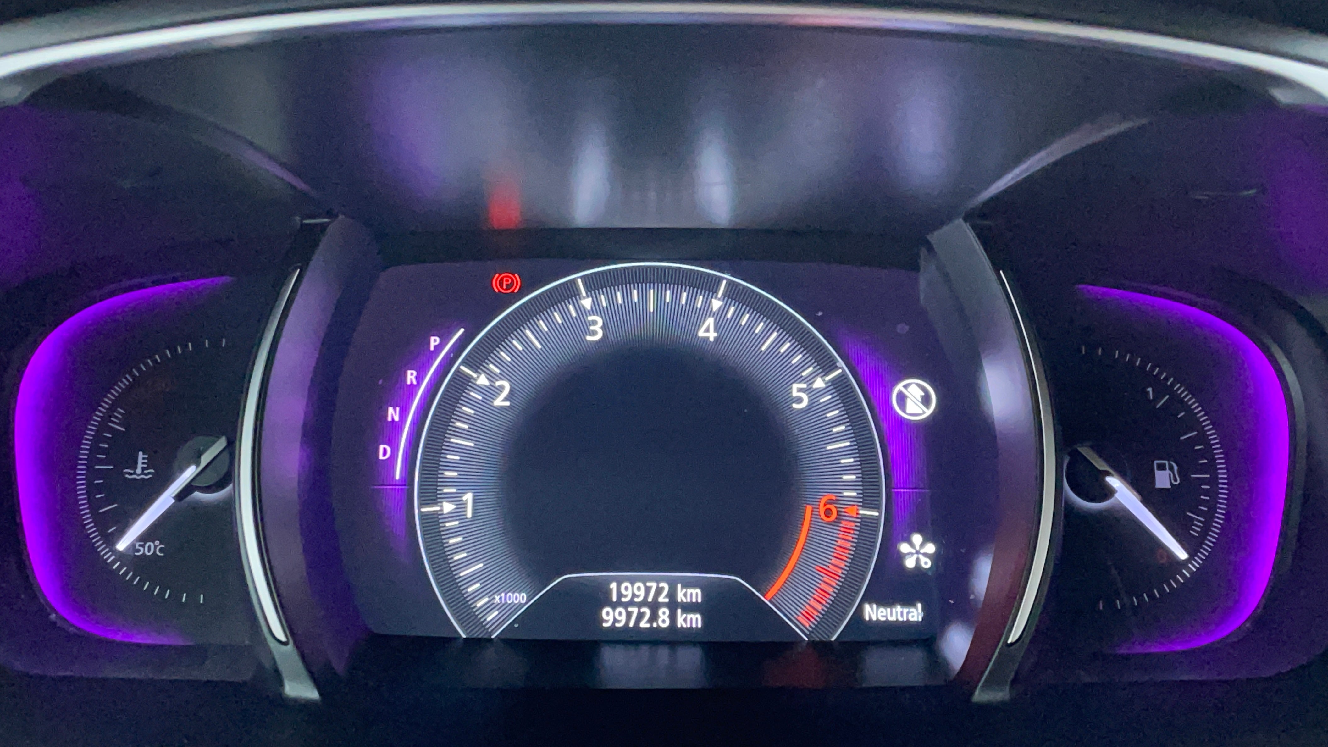 Renault Talisman-Odometer View