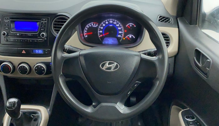 2016 Hyundai Grand i10 MAGNA 1.2 KAPPA VTVT, Petrol, Manual, 64,160 km, Steering Wheel Close Up