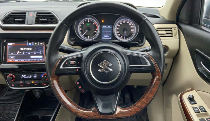 2018 Maruti Dzire ZDI Plus, Diesel, Manual, 52,002 km, Steering Wheel Close Up