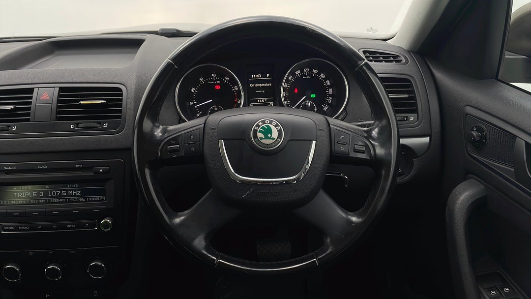 Steering Wheel Close-up