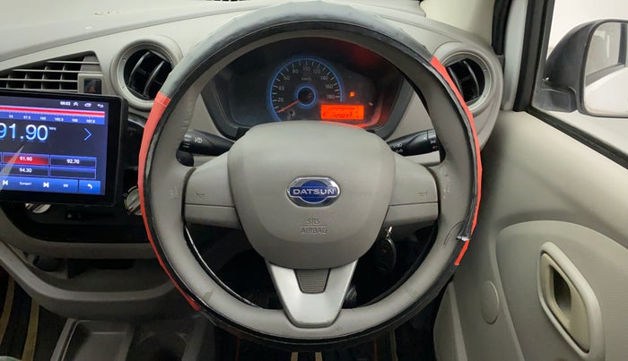 2016 Datsun Redi Go S, Petrol, Manual, 42,903 km, Steering Wheel Close Up
