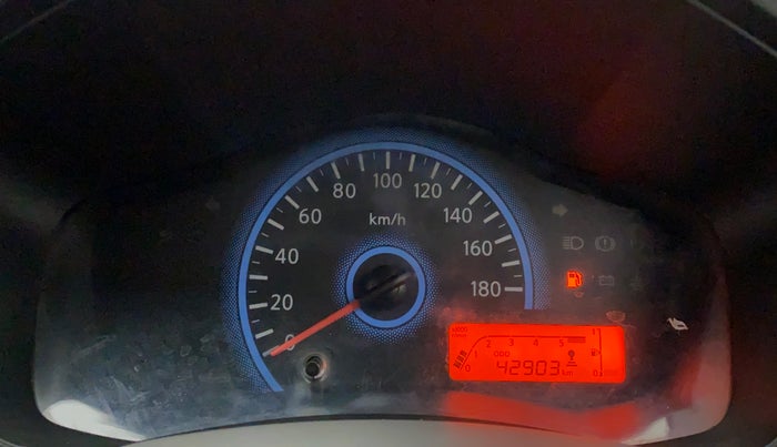 2016 Datsun Redi Go S, Petrol, Manual, 42,903 km, Odometer Image