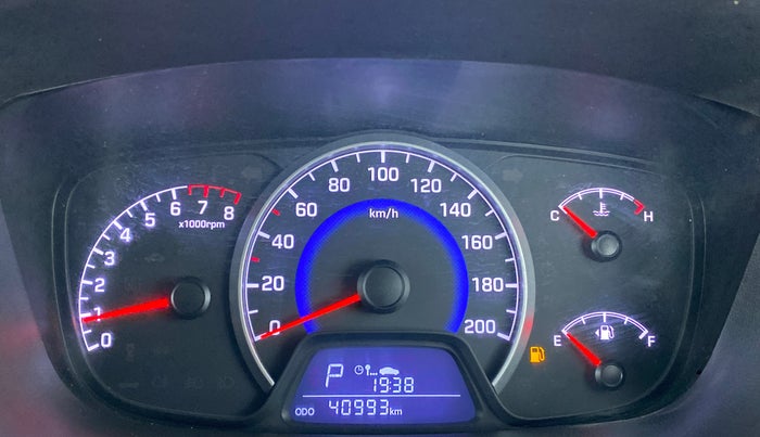 2017 Hyundai Grand i10 MAGNA AT 1.2 KAPPA VTVT, Petrol, Automatic, 40,993 km, Odometer Image