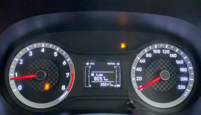 2021 Hyundai AURA S CNG, CNG, Manual, 35,714 km, Odometer Image