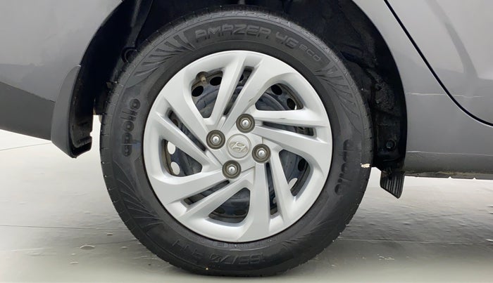 2021 Hyundai AURA S CNG, CNG, Manual, 35,714 km, Right Rear Wheel