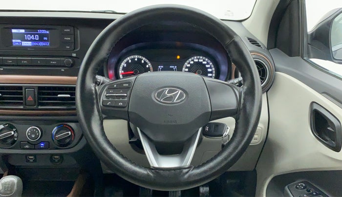 2021 Hyundai AURA S CNG, CNG, Manual, 35,714 km, Steering Wheel Close Up