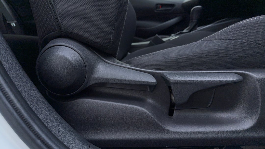 Drivers Side Adjustment Panel