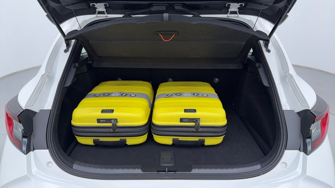 Boot Inside View with Luggage
