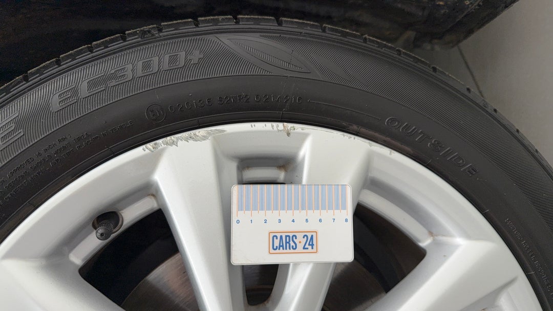 Wheels Rim Front LHS Gutter Rash