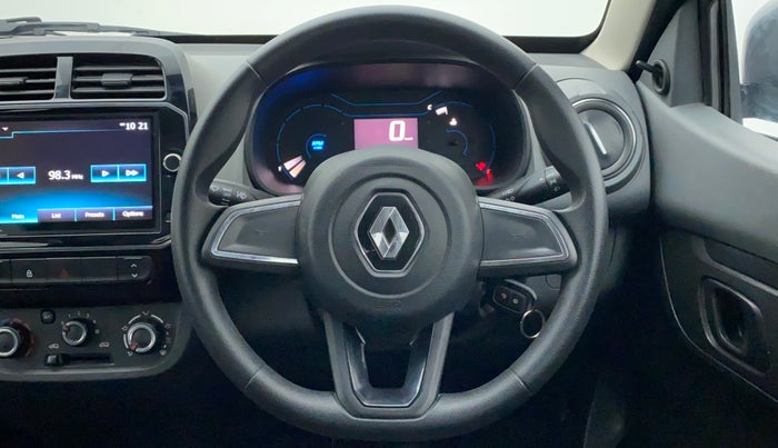 2020 Renault Kwid RXT 1.0 (O), Petrol, Manual, 6,299 km, Steering Wheel Close Up