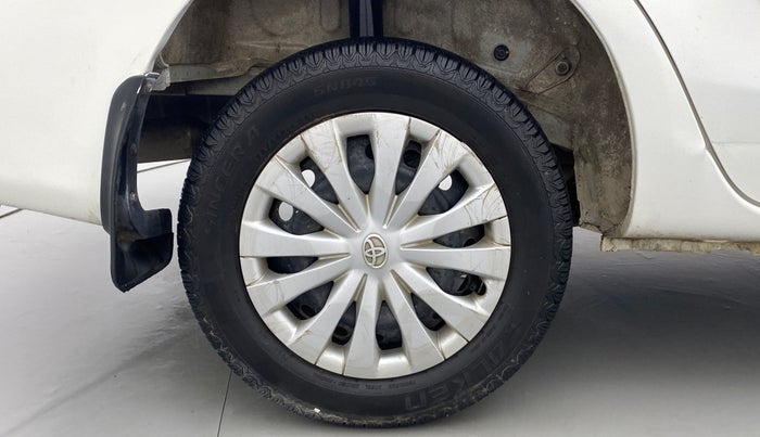 2011 Toyota Etios G, Petrol, Manual, 85,630 km, Right Rear Wheel