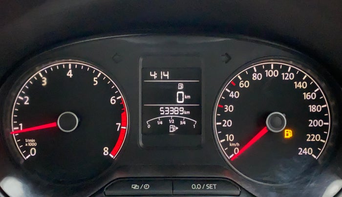 2016 Volkswagen Ameo HIGHLINE1.2L, Petrol, Manual, 53,389 km, Odometer Image