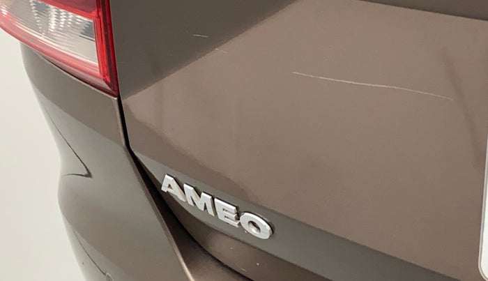 2016 Volkswagen Ameo HIGHLINE1.2L, Petrol, Manual, 53,389 km, Dicky (Boot door) - Minor scratches