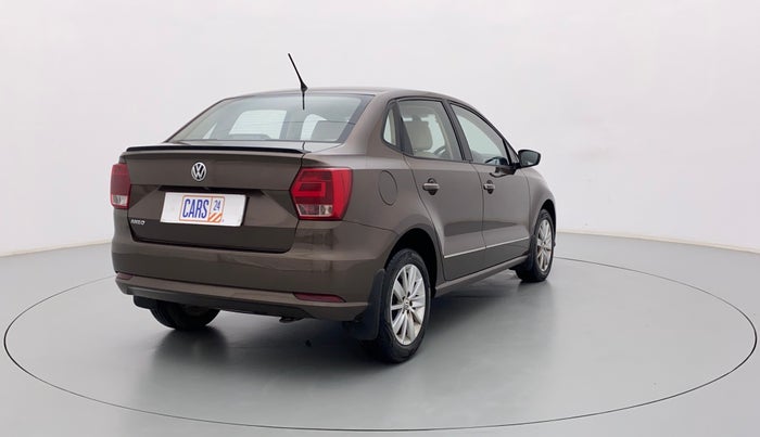 2016 Volkswagen Ameo HIGHLINE1.2L, Petrol, Manual, 53,389 km, Right Back Diagonal