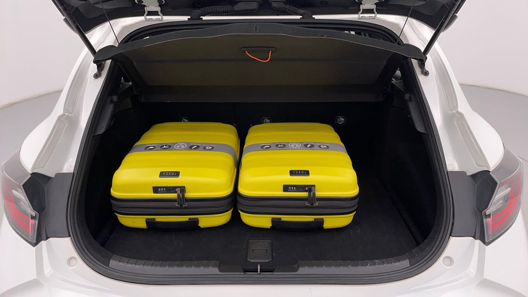 Boot Inside View with Luggage