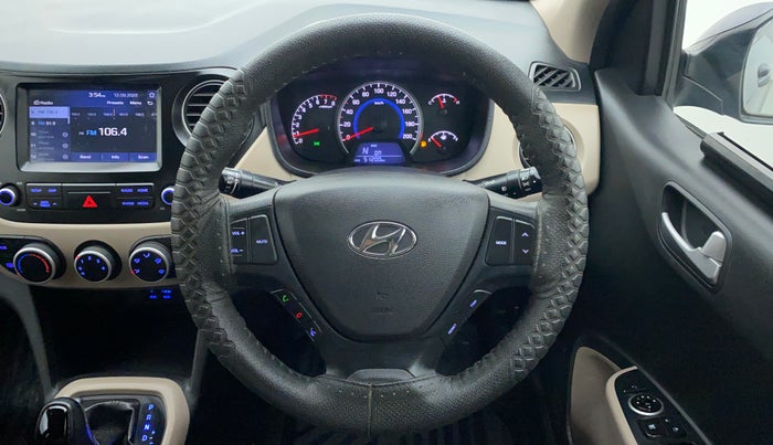 2018 Hyundai Grand i10 SPORTZ AT 1.2 KAPPA VTVT, Petrol, Automatic, 51,454 km, Steering Wheel Close Up