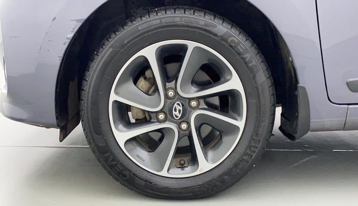 2018 Hyundai Grand i10 SPORTZ AT 1.2 KAPPA VTVT, Petrol, Automatic, 51,454 km, Left Front Wheel