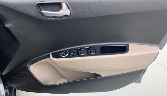 2018 Hyundai Grand i10 SPORTZ AT 1.2 KAPPA VTVT, Petrol, Automatic, 51,454 km, Driver Side Door Panels Control