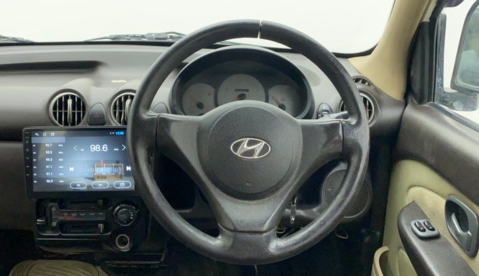 2011 Hyundai Santro Xing GL PLUS, Petrol, Manual, 58,503 km, Steering Wheel Close Up