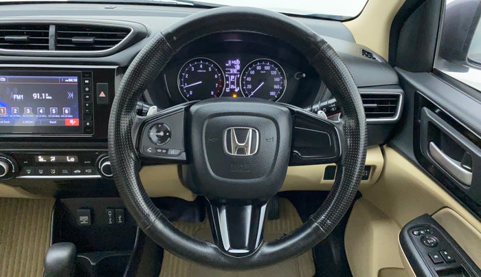2019 Honda Amaze 1.2 VX CVT I VTEC, Petrol, Automatic, 14,643 km, Steering Wheel Close Up