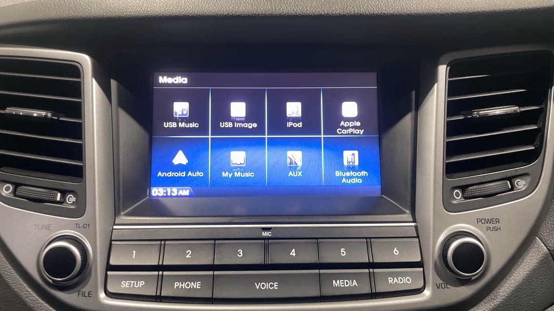 2017 Hyundai Tucson Active (FWD), Manual, 75212 km, Infotainment System