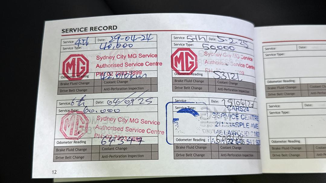 2021 MG Zst Vibe, Automatic, 69851 km, Service History