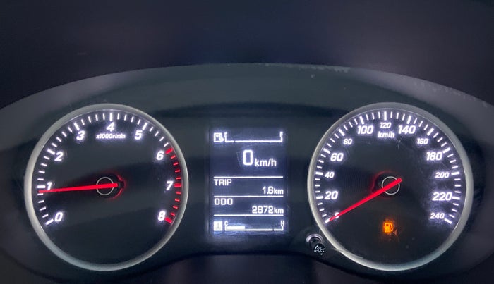 2021 MG HECTOR SMART HYBRID 1.5 PETROL, Petrol, Manual, 2,672 km, Odometer Image