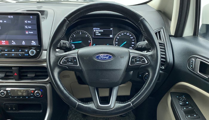 2020 Ford Ecosport 1.5TITANIUM TDCI, Diesel, Manual, 46,889 km, Steering Wheel Close Up