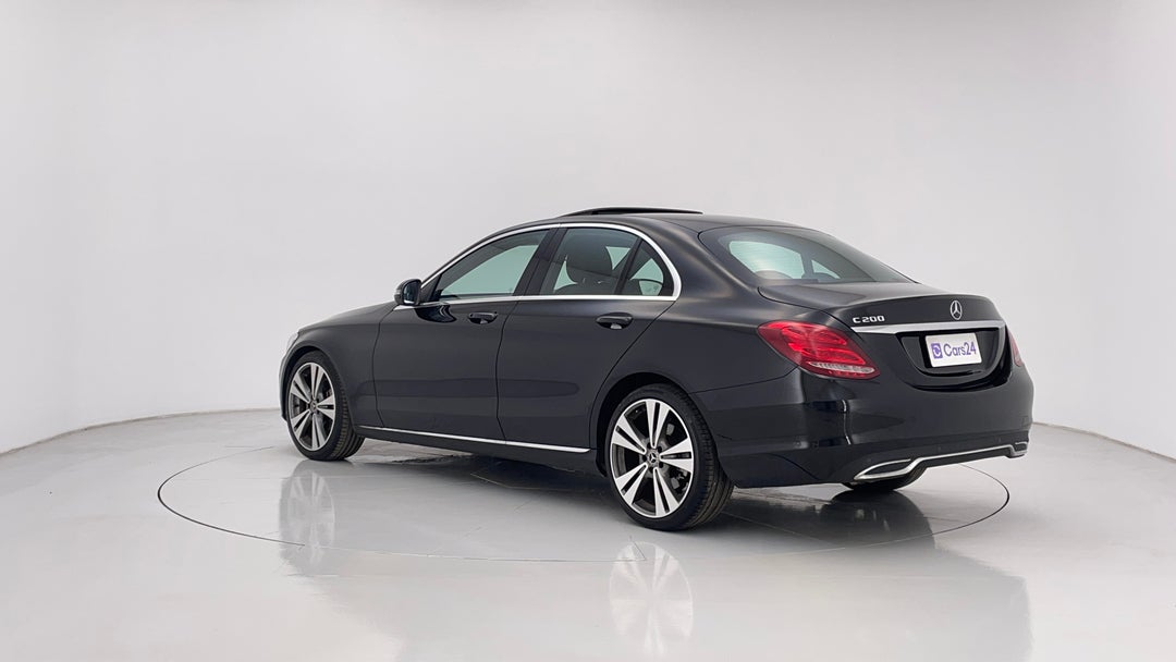 2018 Mercedes-benz C200 C200, Automatic, 54724 km, Left Back Diagonal (45- Degree) View