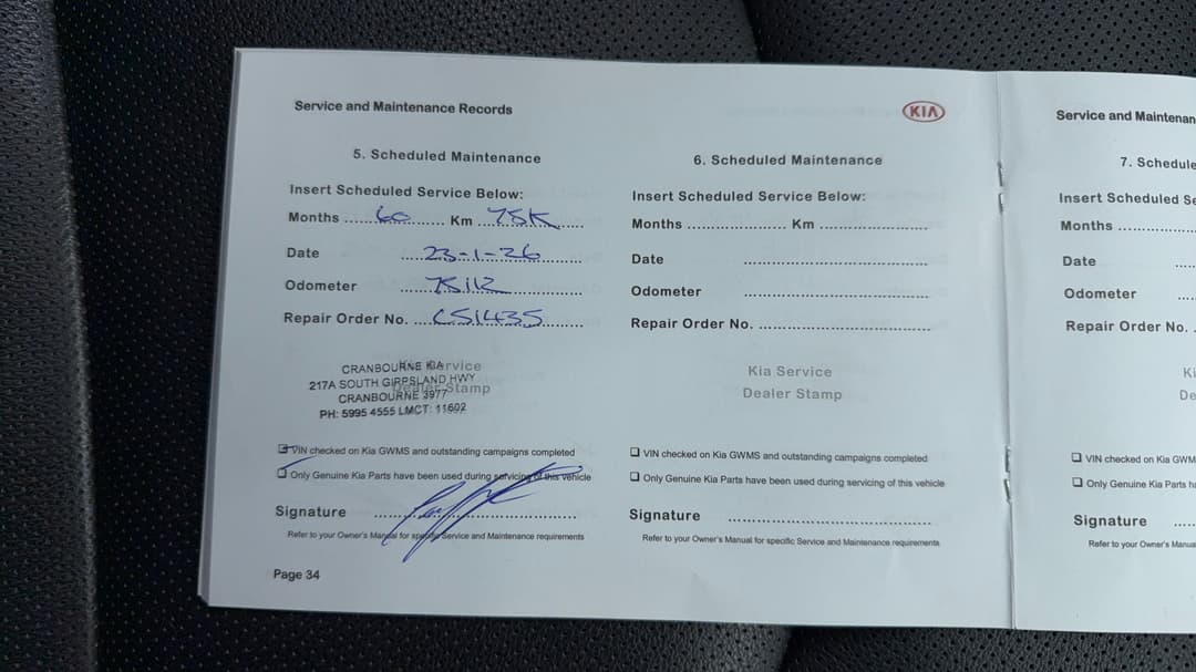 2019 Kia Cerato Sport+ Safety Pack, Automatic, 81570 km, Service History